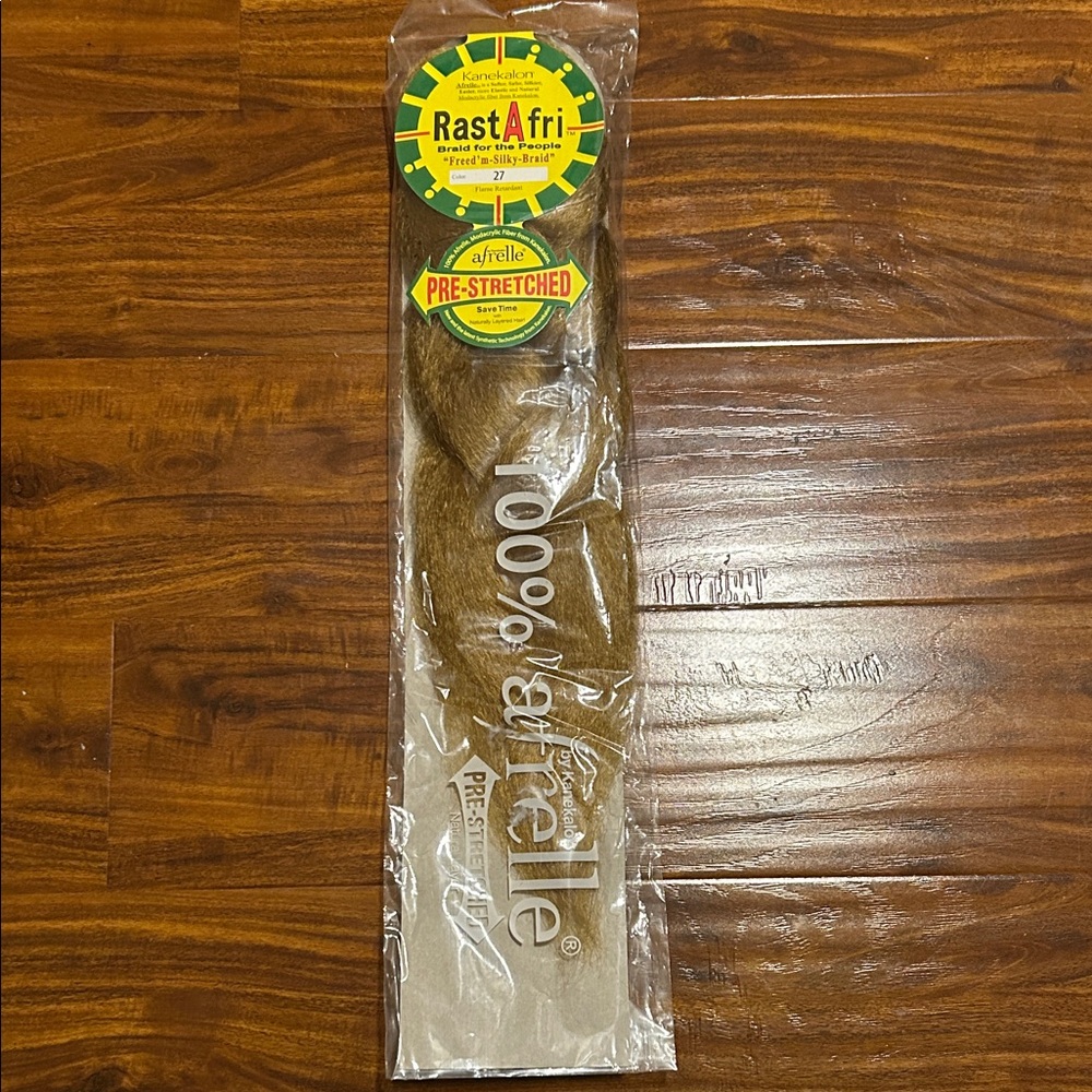 FREE Pre-Stretched RastAfri Braiding Hair Blonde